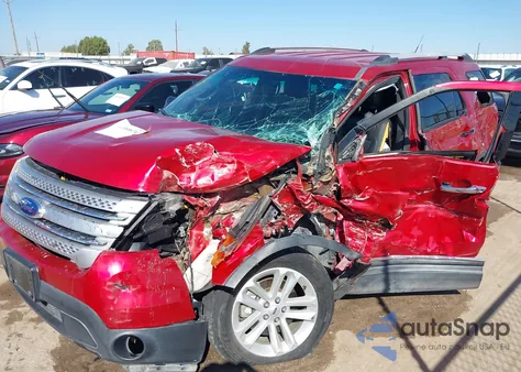 2012 Ford Explorer Xlt из США, поврежденный, VIN 1FMHK7D85CGA74740